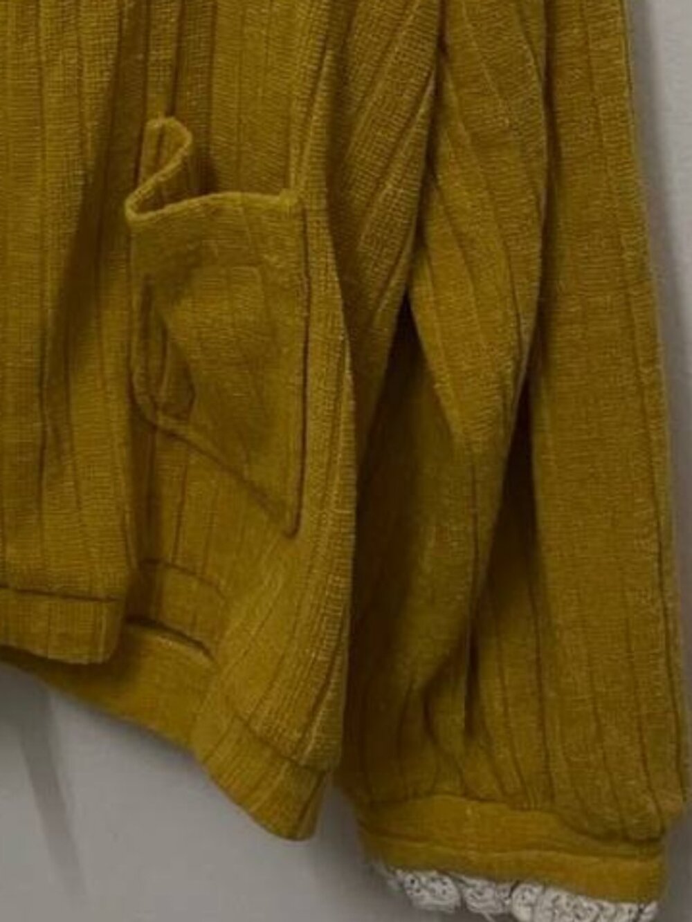 Yellow Button Cardigan - Picture 3 of 3